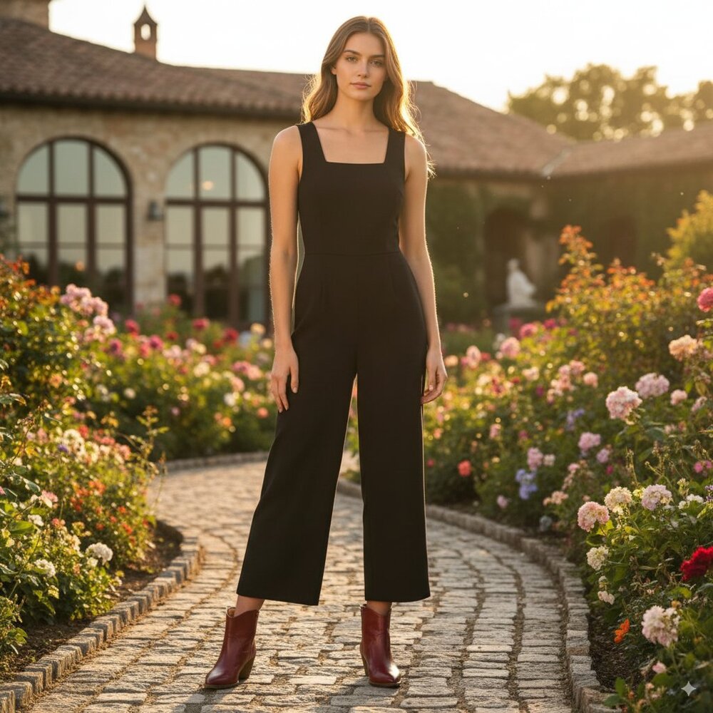 NWT The Fifth Label Suburban Square Neck Jumpsuit